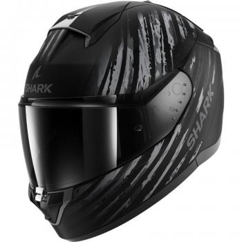 Casco Integral Shark Ridill 2 Assya Mat Negro-Antracita