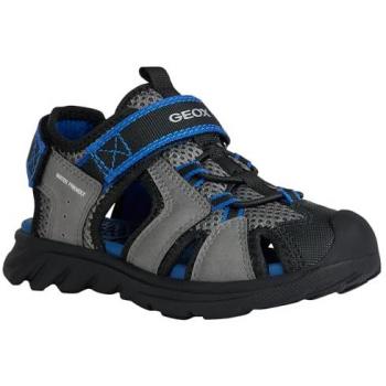 Sandalia Geox Airadyum Infantil Gris con Suela Transpirable