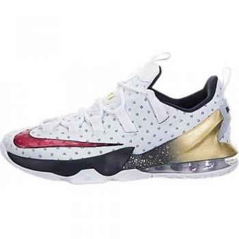 Nike Lebron Xiii Low, Zapatillas de Baloncesto Para Hombre, Blanco