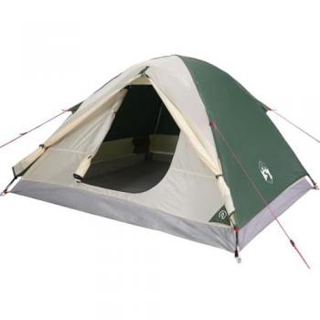 Tienda de campaña iglú impermeable para 3 personas, color verde, con altura de 120 cm
