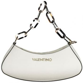 Valentino by Mario Valentino White Polyethylene Handbag with Chain Strap, female, ONE SIZE