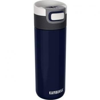 Botella Termo Kambukka Etna Grip 500ml Denim Blue Acero Inoxidable Antigoteo Antiderrame