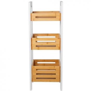 Estantería de Baño Alexandra House Living Marrón Madera 28 x 78 x 20 cm