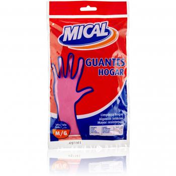 Mical - Guantes hogar - Talla M - 1 pack