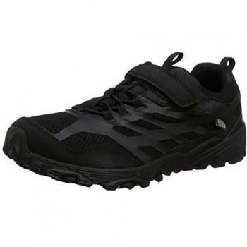 Merrell M-moab Fst Low a/C Waterproof', Zapatillas de Senderismo Unisex Niños, Negro