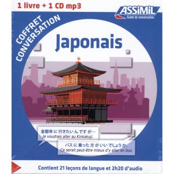 Cofre de Conversación Japonés: 1 Libro + 1 CD MP3