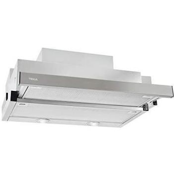 Teka | Campana Extensible de integración de 60cm | 2 Velocidades + Intensiva | CNL 6610 | Acero Inoxidable Anti Huella | Eficiencia energética C | 27.4 x 60 x 300/490 cm