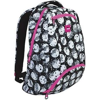 MILAN Mochila Escolar, Capacidad 28l Moon Mochila Tipo Casual, 48 cm, Blanco Y Negro