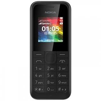 Microsoft 105 Dual SIM 1.4 69.6g Negro - Teléfono móvil