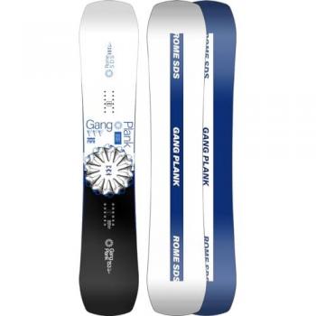 Rome Gang Plank Wide Snowboard 2024, tamaño 154W, estampado