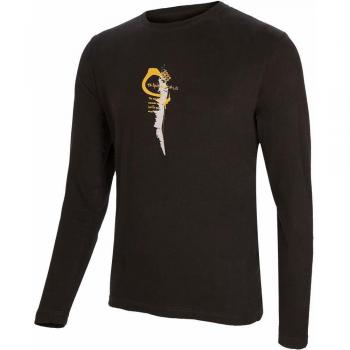 Trangoworld Clif Camiseta, Hombre, Negro, S