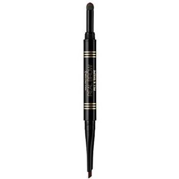 Max Factor Real Brow Fill and Shape Pencil, Deep Brown, 0.66 ml
