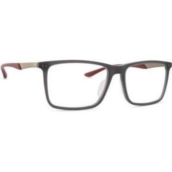 Puma PU0096O Square Full-Rim Acetate Glasses for Men 56mm/17mm/140mm in Grey