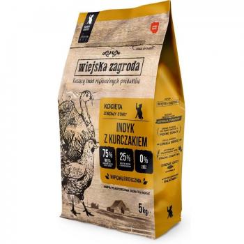 Wiejska Zagroda Kitten Pavo con Pollo - 2 x 5 kg