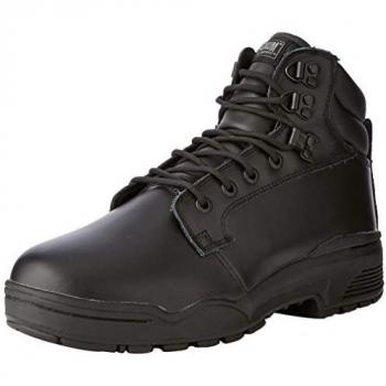 Magnum Patrol Cen Black Leather Safety Boots - Size 13