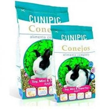 Cunipic Conejo Toy y Super Toy Baby Comida para Conejo