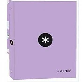 CARPETA DE 4 ANILLAS TAMAÑO A4 DE 40 MM LAVANDA