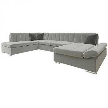 Sofá Rinconero Comfivo 149 con Función de Descanso y Caja de Ropa de Cama, Dimensiones 345 x 205 x 76cm