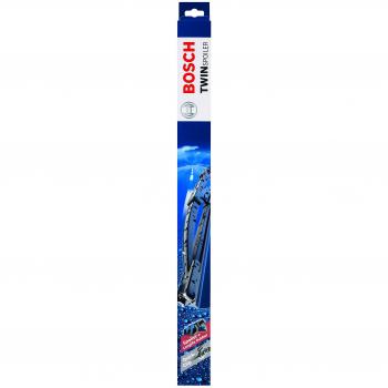 Escobilla limpiaparabrisas Bosch Twin Spoiler 604S, Longitud: 600mm/450mm – 1 juego para el parabrisas