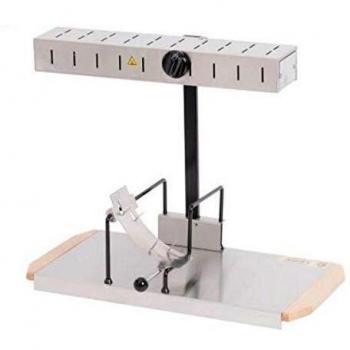 Raclette Alpage Inox 850W para 4-8 Personas con Rampas Regulables y Seguridad - Louis Tellier
