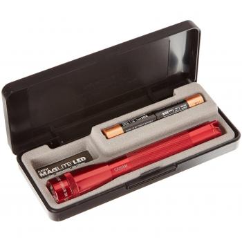MAGLITE AA LED Presentation Box - Linterna, Color Rojo, Talla NA