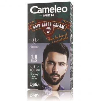 Delia Cosmetics Cameleo Men Hair Colour Shade 1.0 Black 30 ml