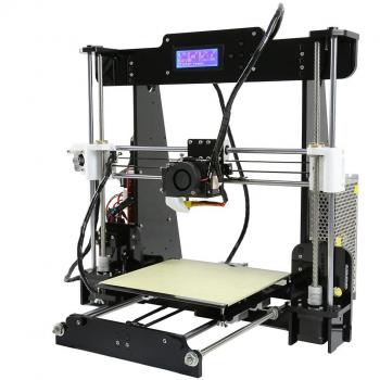 Anet A8 DIY 3D Printer Kits Reprap i3 Upgrade MK8 Extrusora 220 * 220 * 240mm Tamaño de impresión con tarjeta SD de 8GB Soporte ABS / PLA / HIPS / PP / Filamento de madera