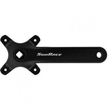 Sun Race FCM800 Bielas Unisex para Adultos, 175mm, Negro