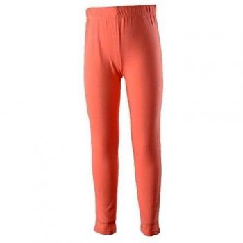 Banner Bonnie Leggings ajustados para niñas de algodón de licra sin pies, 11 colores para todas las estaciones de 3 a 12 años - rosa -