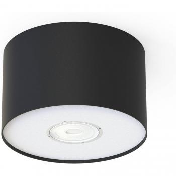 Downlight Point S, negro/blanco/negro