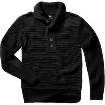 Jersey de Cuello Alto Alpin Negro Brandit - Talla 3XL