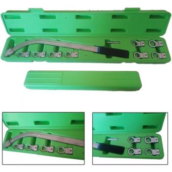 Juego de Llaves de Tensor de Correa Poligonales Métricas 9 Piezas (12 a 19 mm)