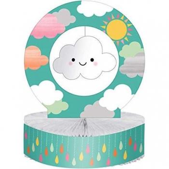 Creative Party 332338 Sun and Clouds - Centro de mesa para baby shower