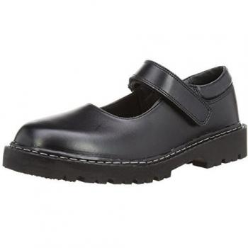 Toughees Christine - merceditas de cuero mujer, color negro, talla 42