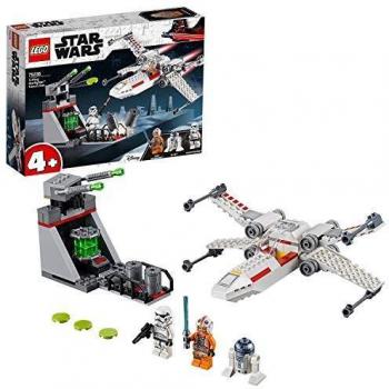 LEGO Star Wars - Asalto a la Trinchera del Caza Estelar Ala-X, juguete de construcción de nave espacial de La Guerra de las Galaxias