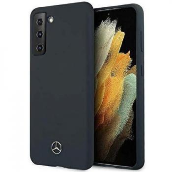 Funda de Silicona Mercedes para Galaxy S21 - Color Negro