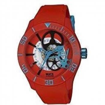 Watxandco Reloj Hombre Analogico Cuarzo con Correa de Caucho REWA1921