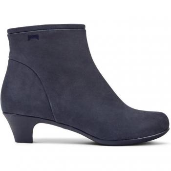 CAMPER Helena Ankle Boots for Women in Blue Suede - Size 41 / 10