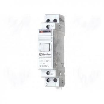 Telerruptor 12Vdc Biestable 2 Circuitos CARRIL DIN 16Amp