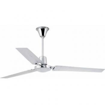 Faro Barcelona 33002 - INDUS Ventilador de techo sin luz, motor y palas de acero