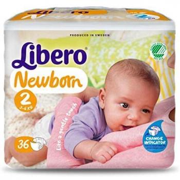 LIBERO NEWBORN PANN 2 36 PEZZI
