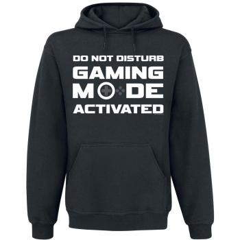 Do Not Disturb - Gaming Mode Activated Sudadera con Capucha Negro L