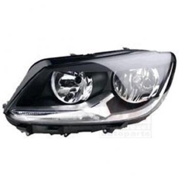 Faro Delantero Van Wezel 5735962M con Lámparas H15 y H7, Doble Cristal para Circulación a la Derecha