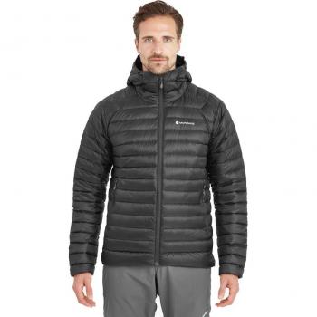 Montane Anti-Freeze Hoodie Men's Down Insulated Jacket, XL Black