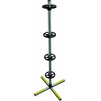 Cartrend 50207 Estante vertical sujeta llantas XL, hasta 285 mm de anchura de ruedas
