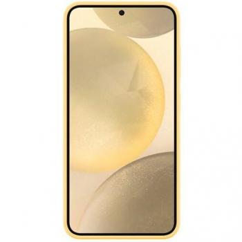 Funda de Silicona Amarilla para Galaxy S24