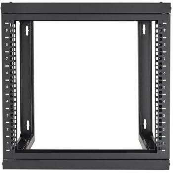 Vevor 9U Wall Mount Network Server Rack, 150 lbs Max Load Capacity, Open Frame Design with Cage Nuts and Screws