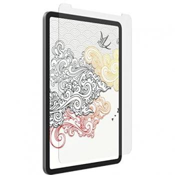 ZAGG InvisibleShield GlassFusion+ Canvas para iPad Air 4 y iPad Pro de 11 pulgadas, protector de pantalla antimicrobiano, protección contra impactos, resistente a los arañazos, filtro de luz azul