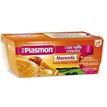Plasmon Omogeneizado Fruta Mista 4x100g