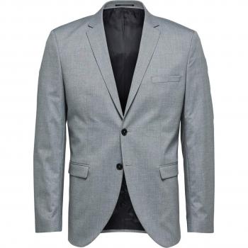 SELECTED HOMME Shdnewone-mylologan1 BLZ Noos Chaqueta de Traje, Gris